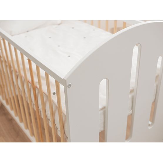 Detská postieľka Baby Dream 120x60 cm - biela
