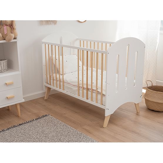 Detská postieľka Baby Dream 120x60 cm - biela
