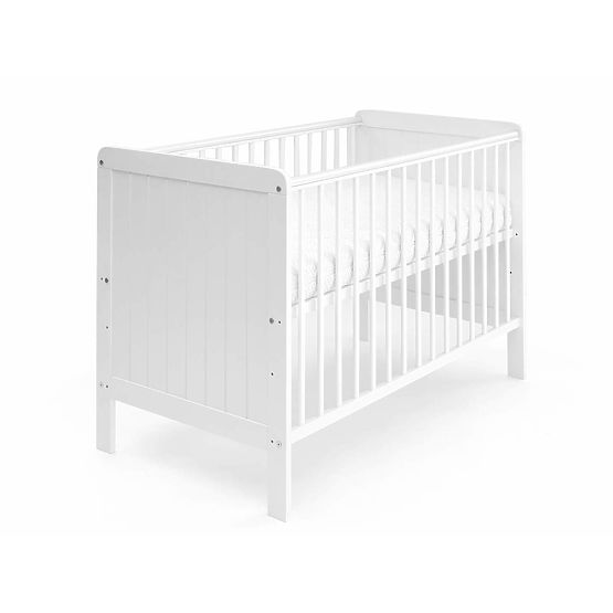 Detská postieľka Baby Magic 120x60 cm - biela