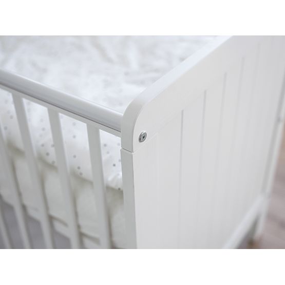 Detská postieľka Baby Magic 120x60 cm - biela