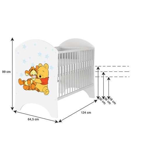 Detská postieľka Mickey Baby