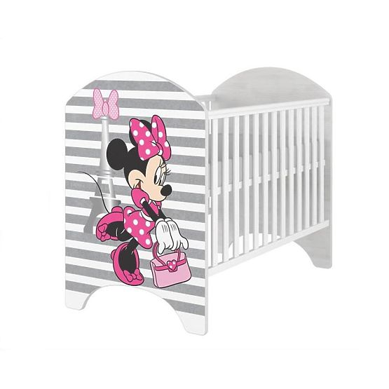 Detská postieľka Minnie Mouse Eiffel Tower
