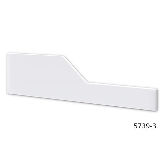 Detská postieľka Míša 120x60 - biela