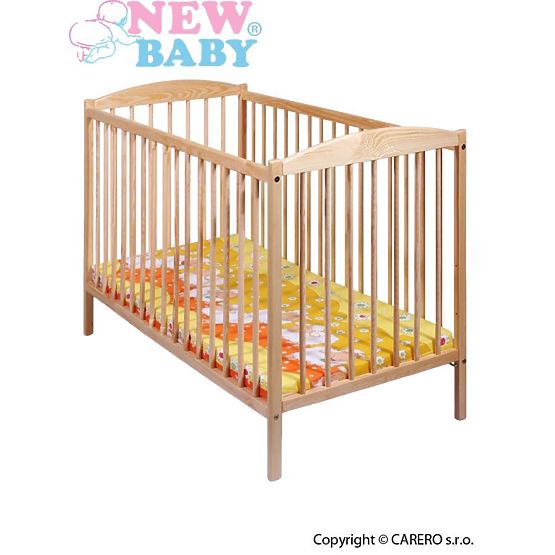 Detská postieľka New Baby Peter - prírodná