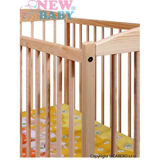 Detská postieľka New Baby Peter - prírodná