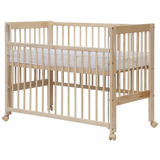 Detská postieľka Scarlett Kamila - prírodná