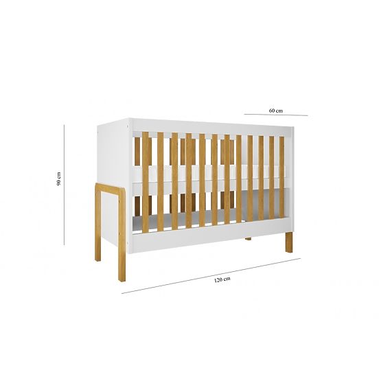 Detská postieľka Viktor 120 x 60 cm