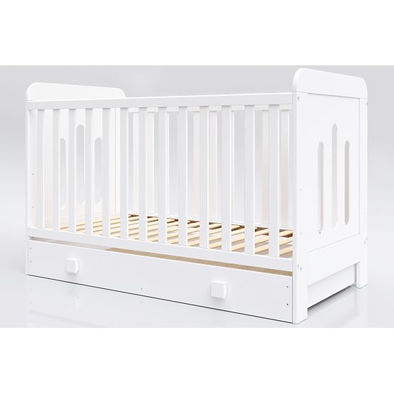 Detská postieľka Zuza 140x70 cm s válendovou bočnicou