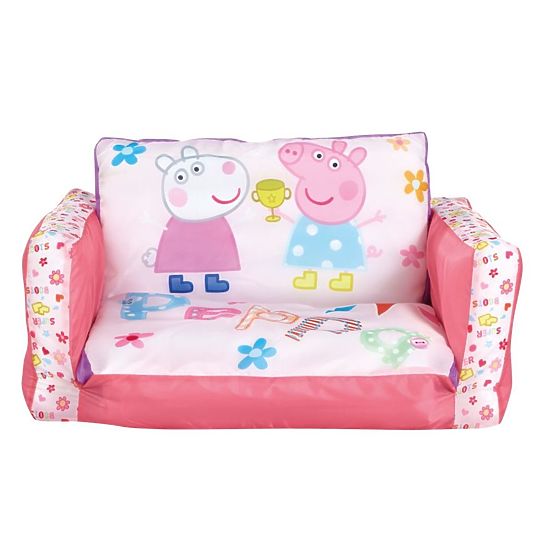Detská rozkladacia pohovka 2v1 Peppa Pig