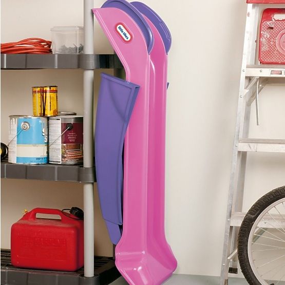 Detská šmykľavka 120 cm - ružovo-fialová