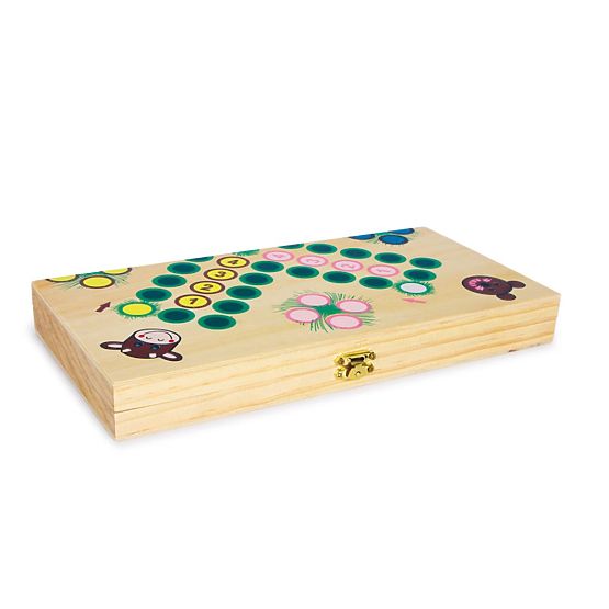 Detská spoločenská hra Človeče nehnevaj sa - zvieratká