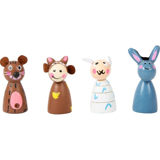 Detská spoločenská hra Človeče nehnevaj sa - zvieratká