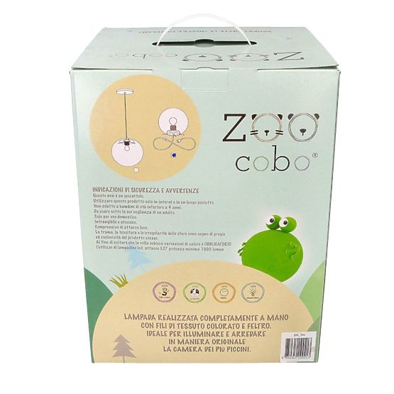 Detská stropné lampa ZooCobo mačiatko