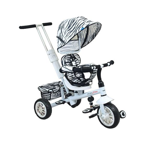 Detská trojkolka Baby Mix biela