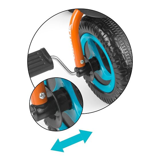 Detská trojkolka Milly Mally Boby TURBO red Červená