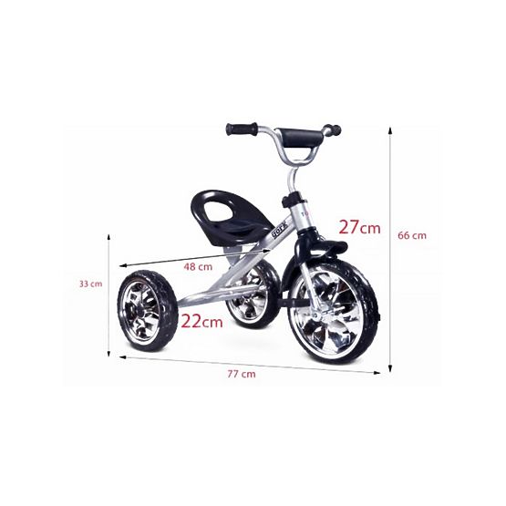 Detská trojkolka Toyz York purple Fialová