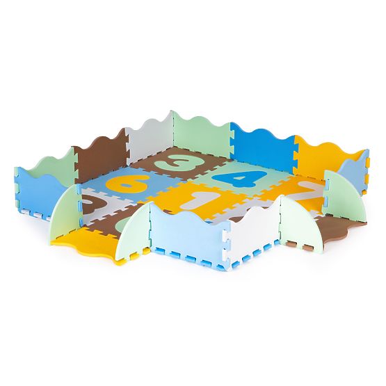 Detská vzdelávacia penová podložka - puzzle čísla