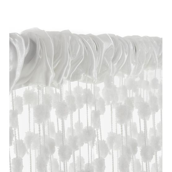 Detská záclona Baby Ball - white