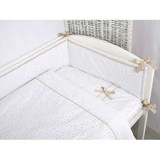 Detské 2-dielne obliečky MINI-MINI - béžové