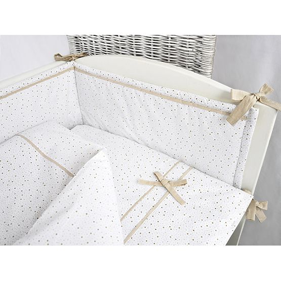 Detské 2-dielne obliečky MINI-MINI - béžové