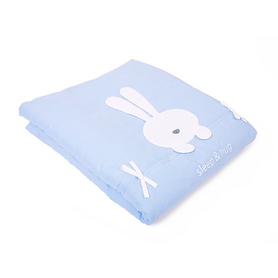 Detské 2-dielné obliečky sleep&hug - modré