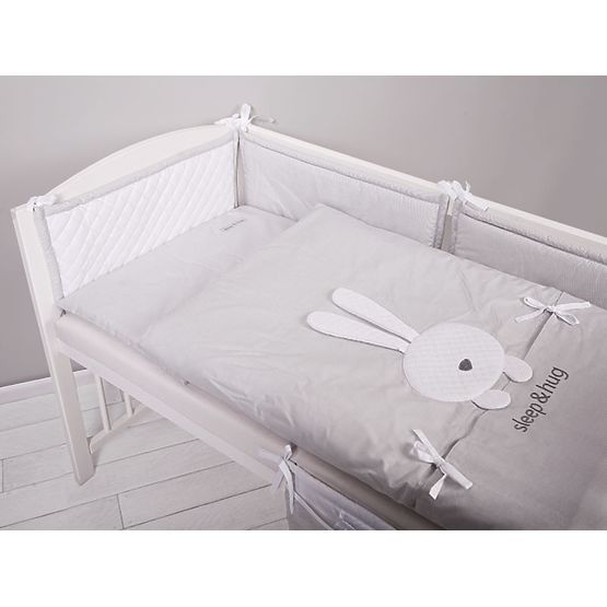 Detské 2-dielné obliečky sleep&hug - modré