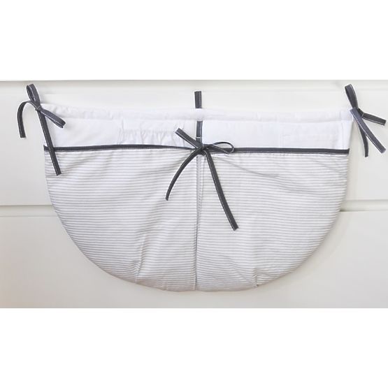 Detské 3-dielne obliečky Panda - sivé