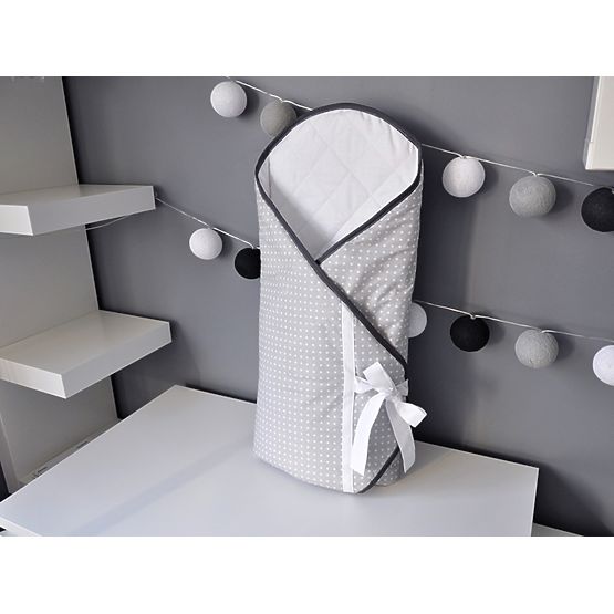 Detské 3-dielne obliečky - zajačik - sivé