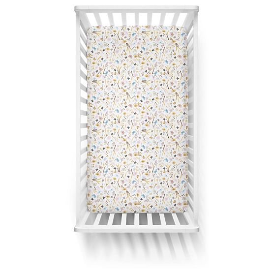 Detské bavlnené prestieradlo - letná lúka