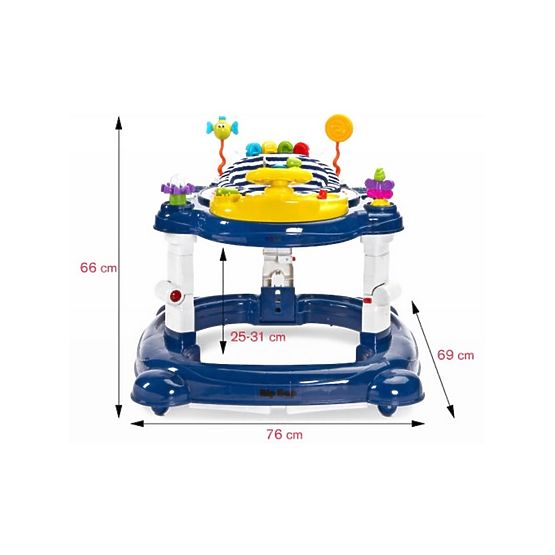 Detské chodítko Toyz HipHop 3v1 zelené