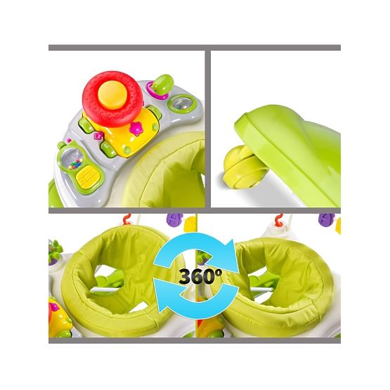 Detské chodítko Toyz Stepp green Zelená