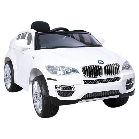 Detské elektrické autíčko BMW X6 - biele