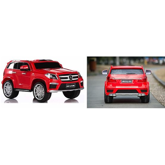 Detské elektrické autíčko Mercedes - červené