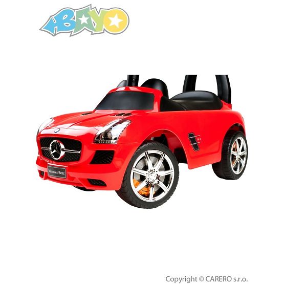 Detské jazdítko-odrážadlo Bayo Mercedes-Benz red Červená
