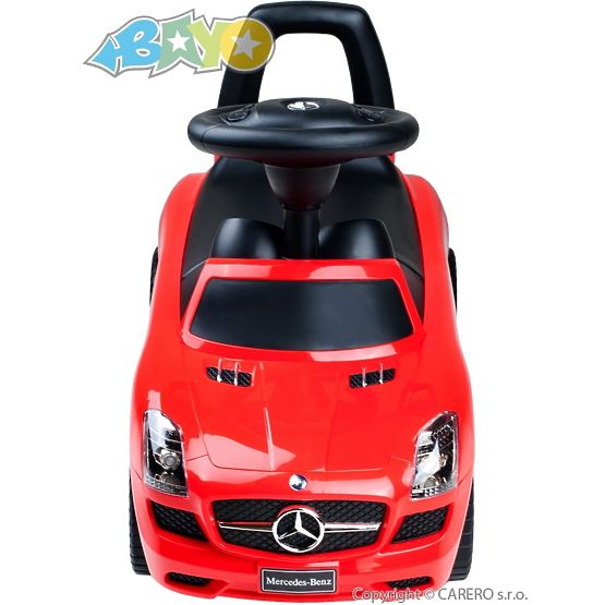 Detské jazdítko-odrážadlo Bayo Mercedes-Benz red Červená