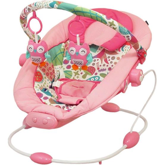 Detské lehátko Baby Mix dark pink Ružová