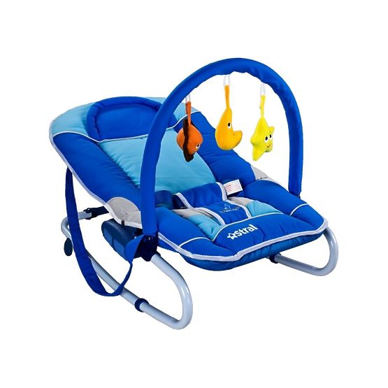 Detské lehátko CARETERO Astral blue Modrá