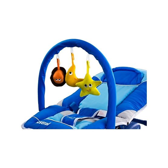 Detské lehátko CARETERO Astral blue Modrá