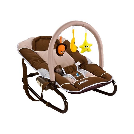 Detské lehátko CARETERO Astral brown Hnedá