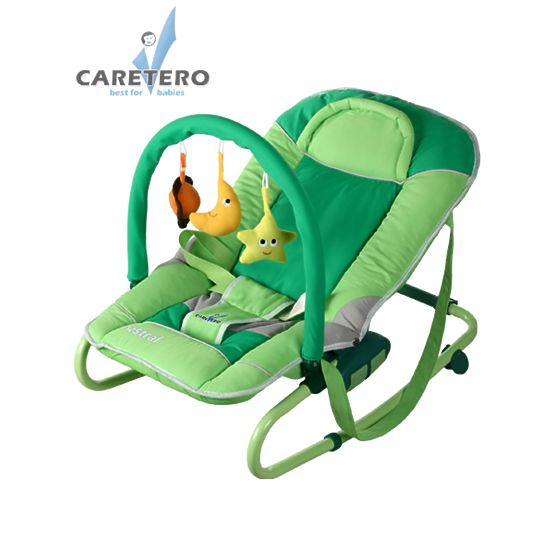 Detské lehátko CARETERO Astral green Zelená