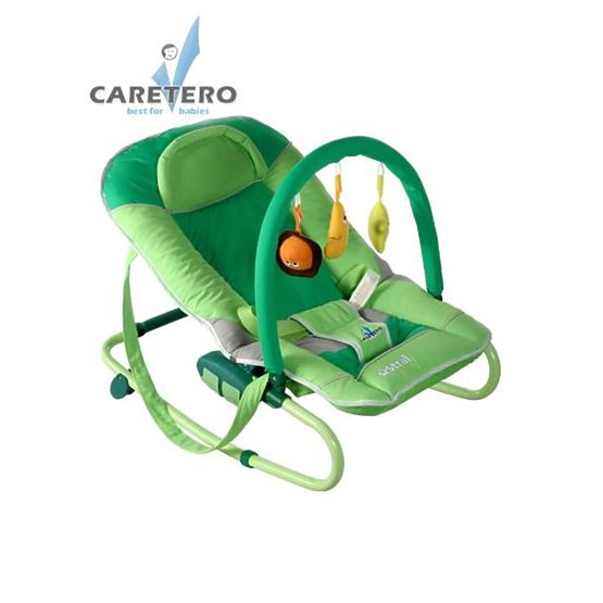 Detské lehátko CARETERO Astral green Zelená