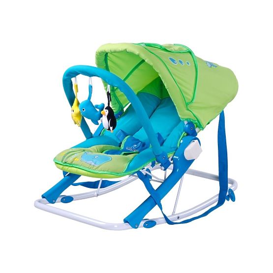 Detské ležadlo CARETERO Aqua green Zelená