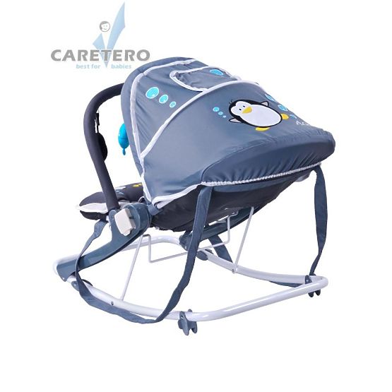 Detské ležadlo CARETERO Aqua grey Sivá