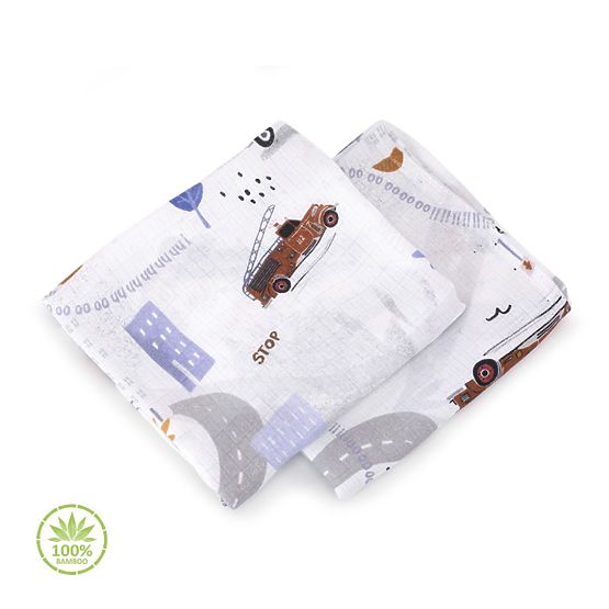 Detské mušelínové plienky Na ceste