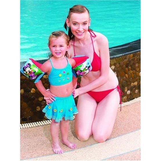 Detské nafukovacie rukávniky Bestway Spider Man Červená