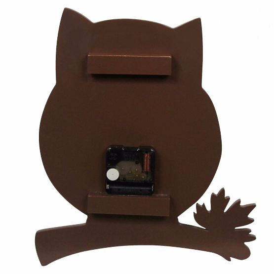 Detské nástenné hodiny - sovička