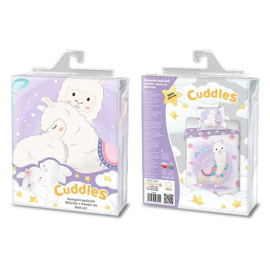 Detské obliečky 135x100 cm + 60x40 cm Lama