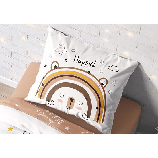 Detské obliečky 140x200 cm + 70x90 cm Medvedík