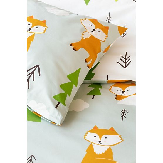Detské obliečky Matějovský 140x200 + 70x90 - Líšky