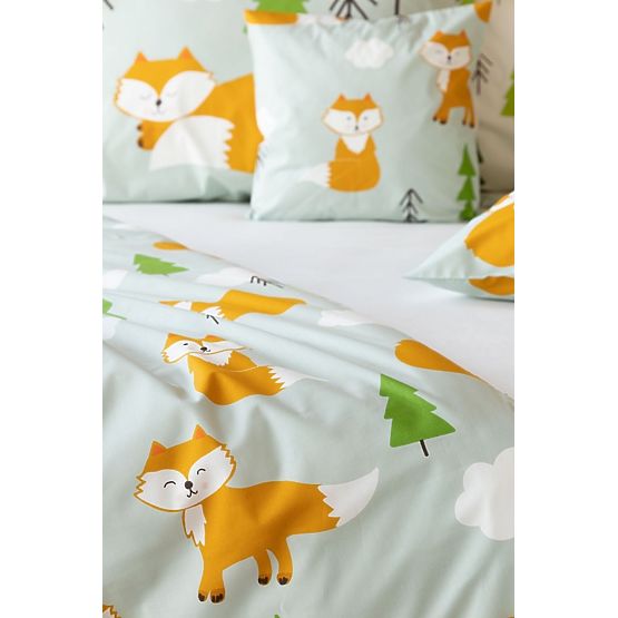 Detské obliečky Matějovský 140x200 + 70x90 - Líšky